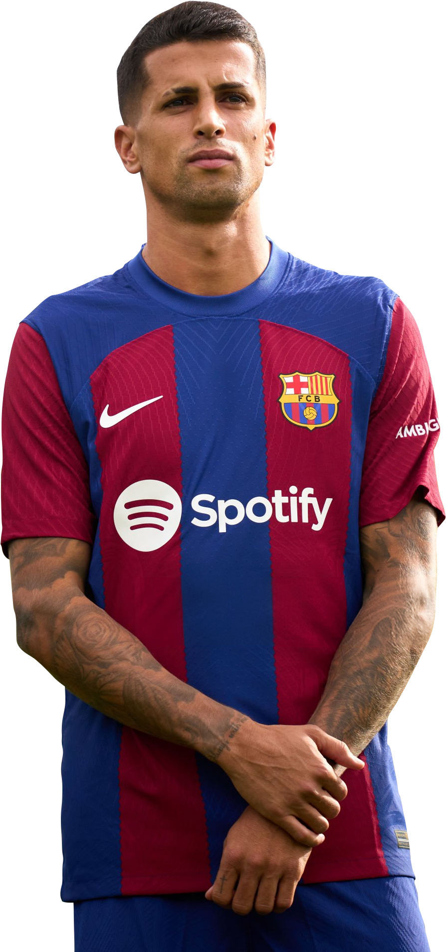 João Cancelo Barcelona football render - FootyRenders