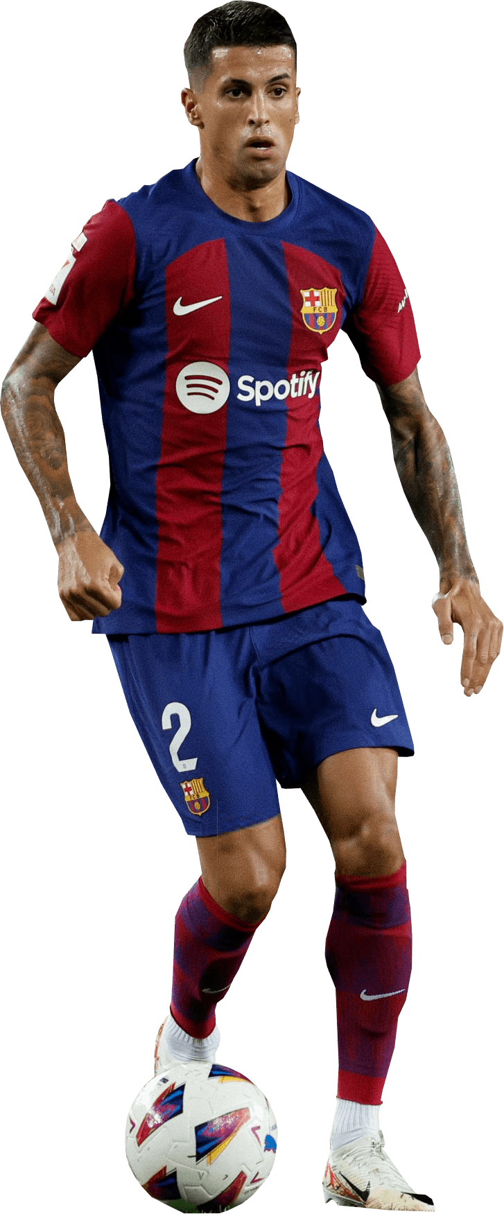 João Cancelo Barcelona football render - FootyRenders
