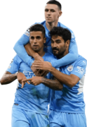 João Cancelo, Phil Foden & Ilkay Gündogan football render