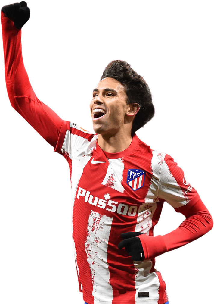 João Felix Atlético Madrid football render FootyRenders