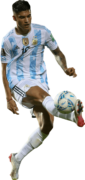 Joaquin Correa football render