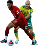 Joe Gomez & Teemu Pukki football render