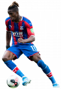 Wilfried Zaha football render