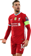 Jordan Henderson football render