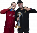 Jordan Henderson & Jürgen Klopp football render