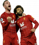 Jordan Henderson & Mohamed Salah football render