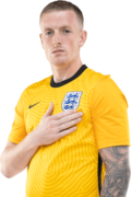 Jordan Pickford football render