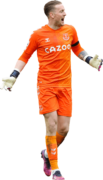 Jordan Pickford football render