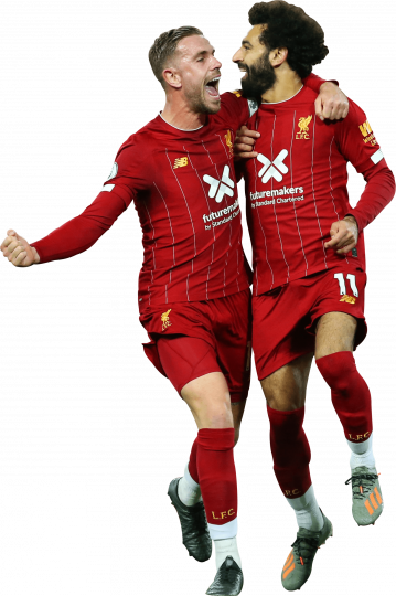 Jordan Henderson & Mohamed Salah