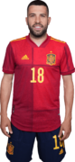 Jordi Alba football render