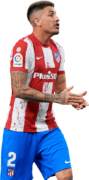 José Maria Gimenez football render