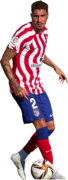 José Maria Gimenez football render