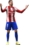 José Maria Gimenez football render