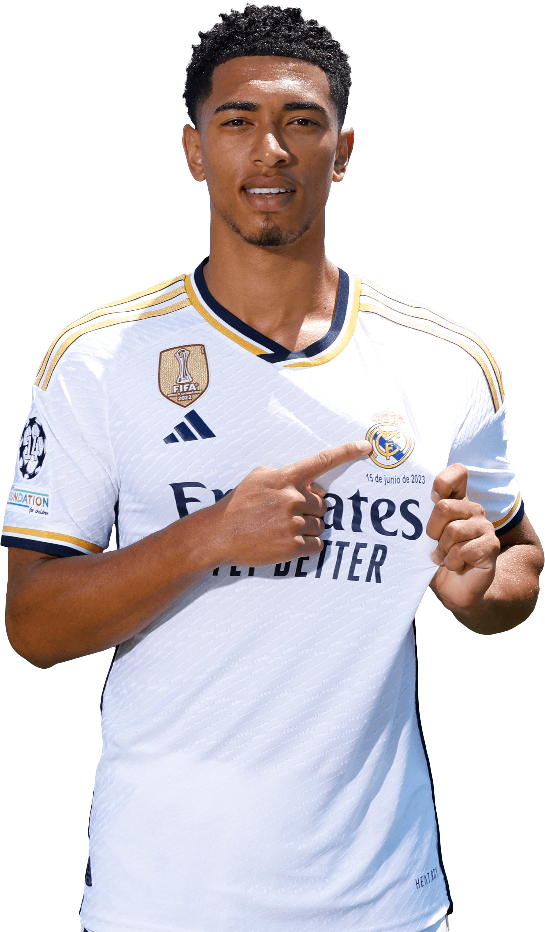 Jude Bellingham Real Madrid Football Render FootyRenders