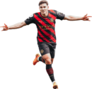 Julián Álvarez football render