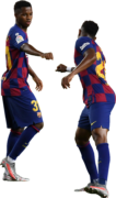 Junior Firpo & Ansu Fati football render