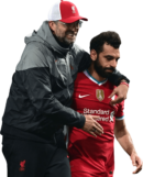 Jürgen Klopp & Mohamed Salah football render