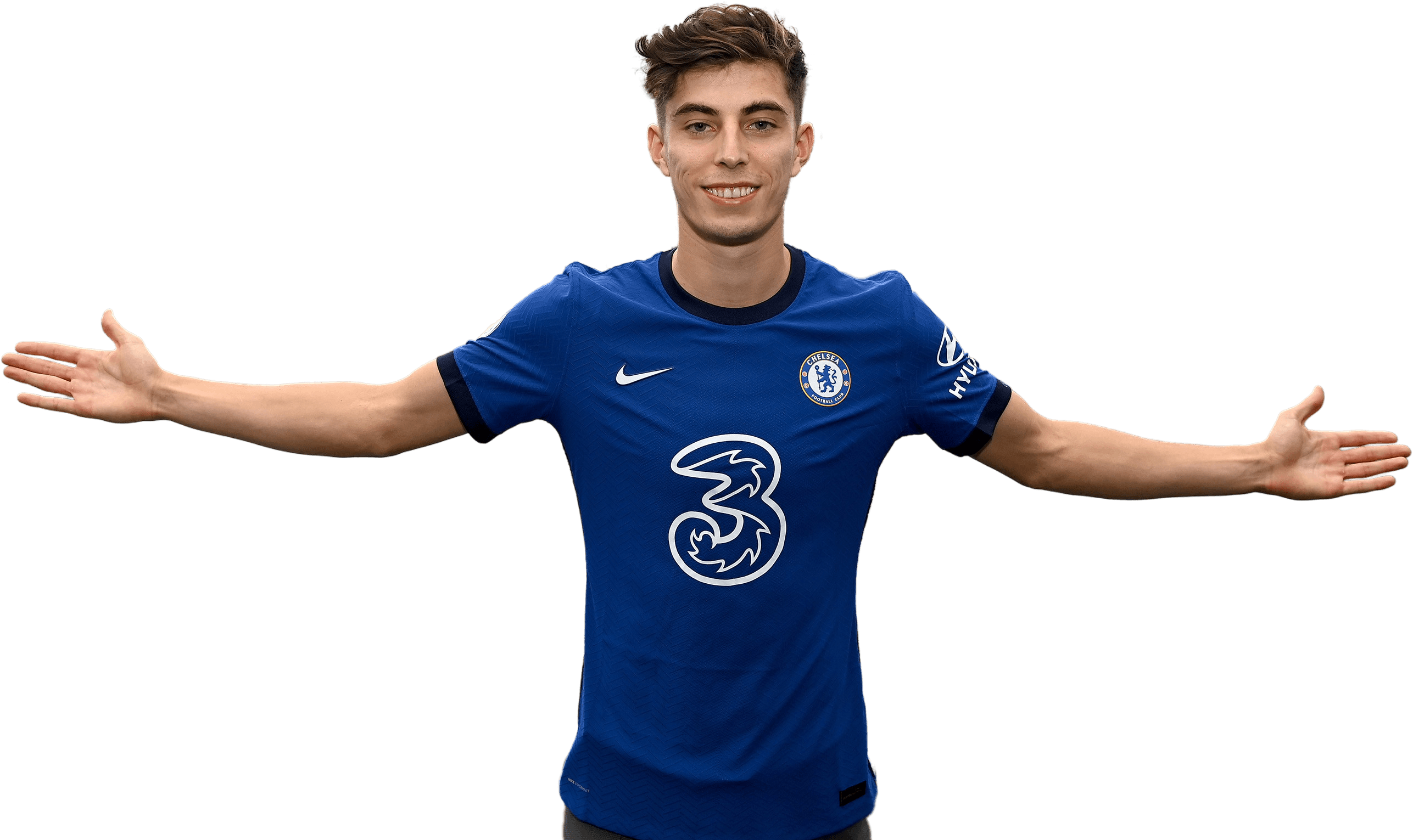Kai Havertz Chelsea football render - FootyRenders