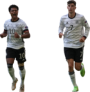 Serge Gnabry & Kai Havertz football render