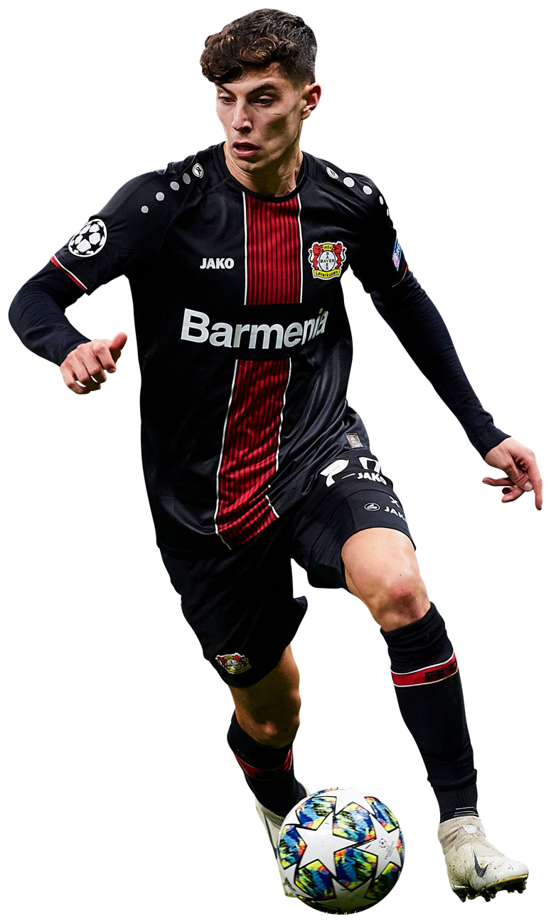 Kai Havertz Football Render 62801 Footyrenders [ 1300 x 775 Pixel ]