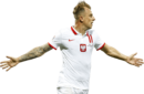 Kamil Grosicki football render