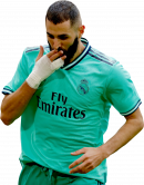 Karim Benzema football render