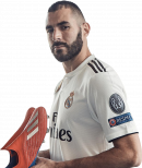 Karim Benzema football render