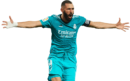 Karim Benzema football render