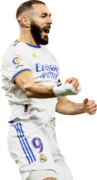 Karim Benzema football render