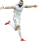 Karim Benzema football render