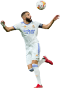 Karim Benzema football render