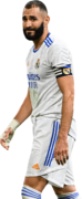 Karim Benzema football render