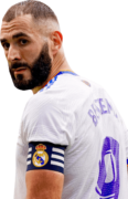 Karim Benzema football render