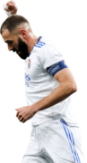 Karim Benzema football render