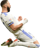 Karim Benzema football render