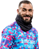 Karim Benzema football render