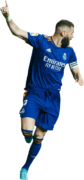 Karim Benzema football render