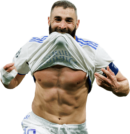 Karim Benzema football render