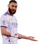 Karim Benzema football render