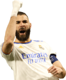 Karim Benzema football render