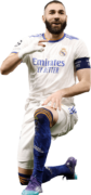 Karim Benzema football render