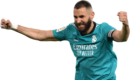 Karim Benzema football render