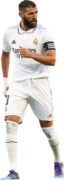 Karim Benzema football render