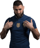 Karim Benzema football render