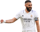 Karim Benzema football render