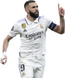 Karim Benzema football render