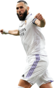 Karim Benzema football render