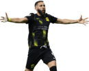 Karim Benzema football render