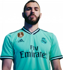 Karim Benzema football render