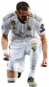 Karim Benzema football render